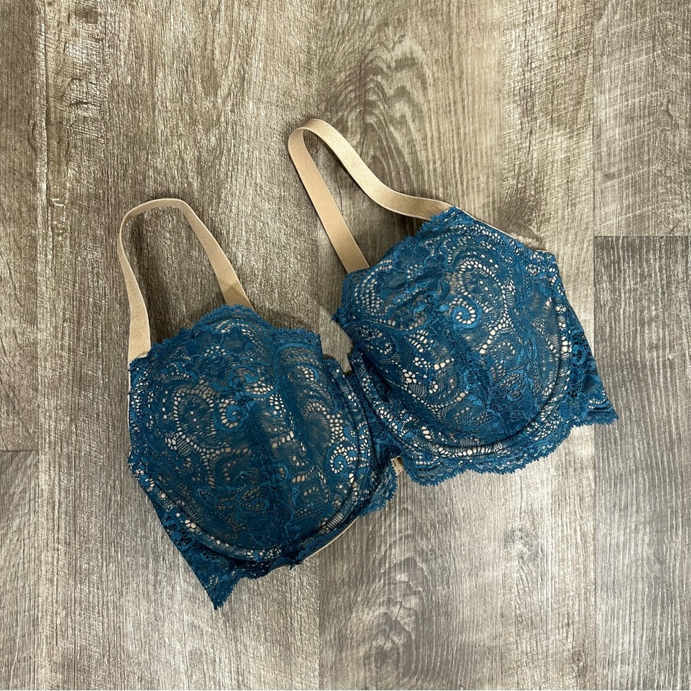Thirdlove 24/7 Memory Foam Lace Balconette Bra